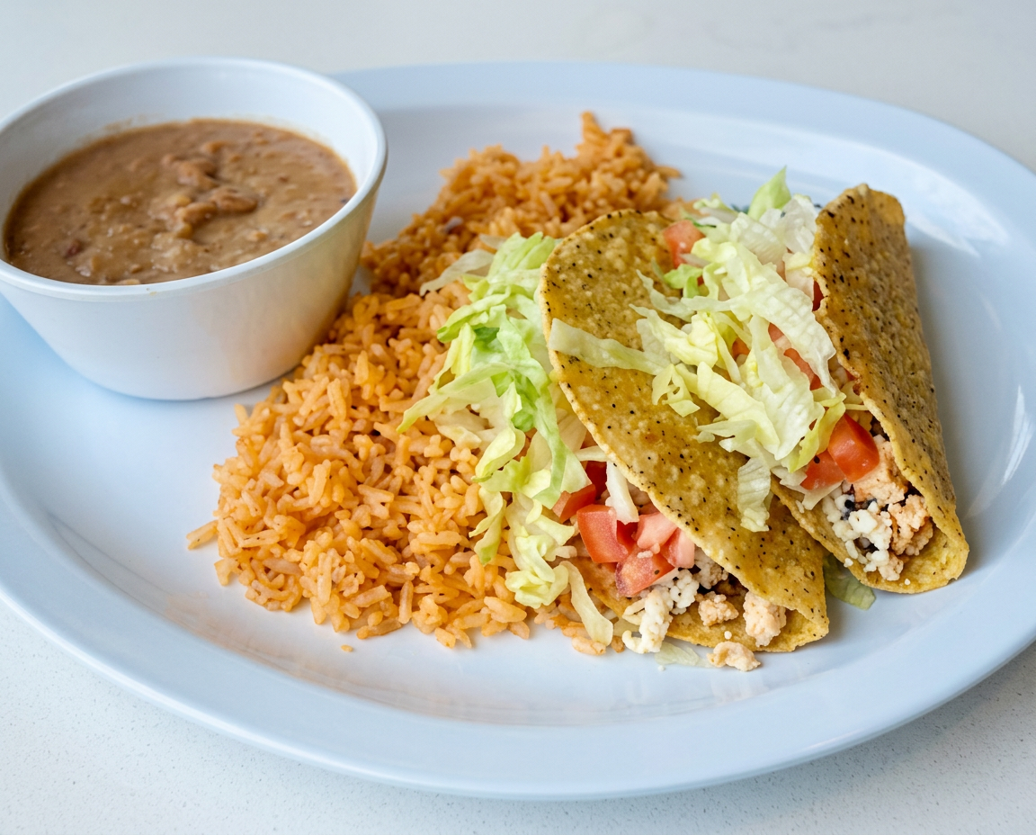 #3 Two Hardshell Tacos