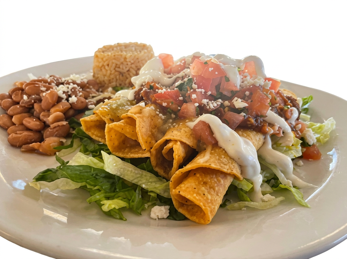 #6 Rolled Tacos